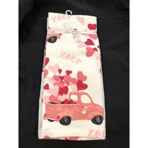 Valentine's Day Dish Towels (2) - Approx 25" X 16.5" -New